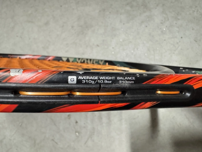 Vendo Yonex vcore dual G 97 310g