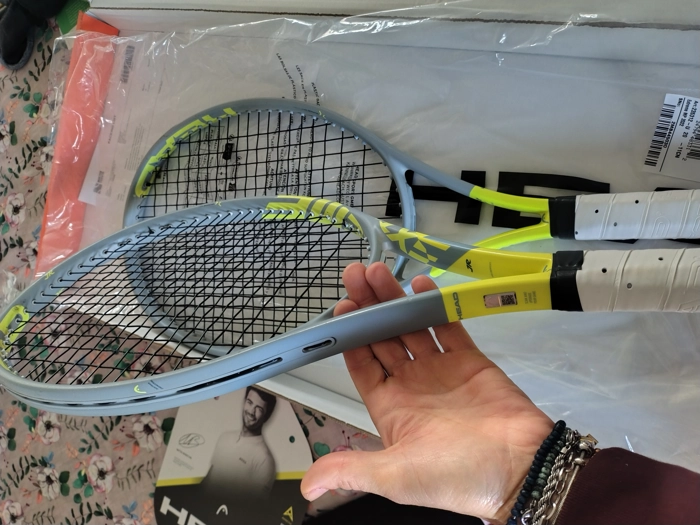 Due racchetta Head Extreme jr