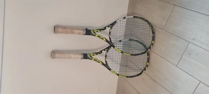 coppia racchette da tennis babolat pure aero 