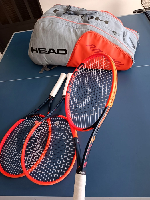 Tre Racchette Head Radical MP + Borsone