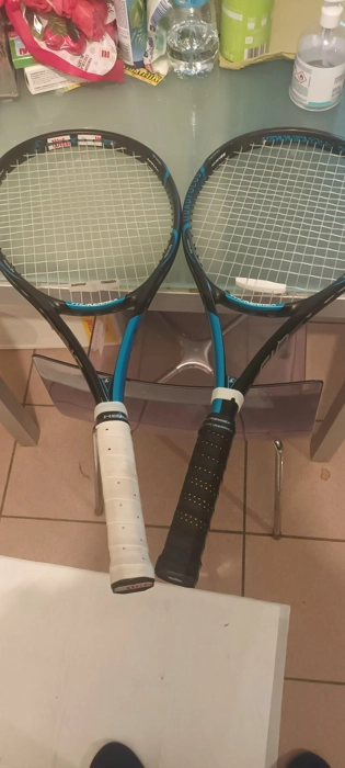 vendo coppia pro-kennex incordate con budello Wilson Gut
